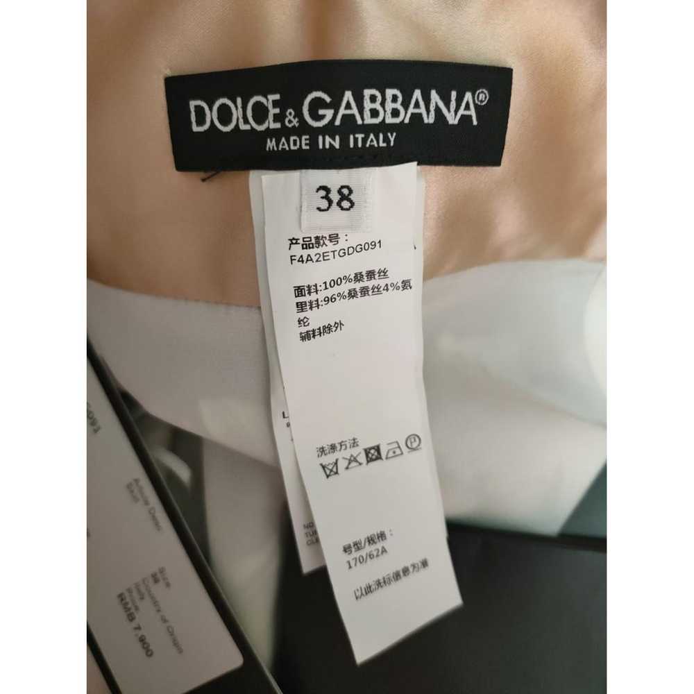 Dolce & Gabbana Silk mid-length skirt - image 4