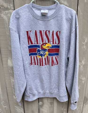 Champion × Sportswear Kansas Jayhawks champion cr… - image 1
