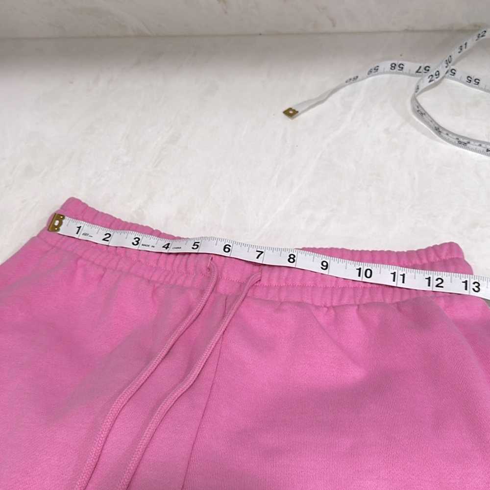 BARBIE Sweatpants Hot Pink Size Small Barbiecore … - image 5