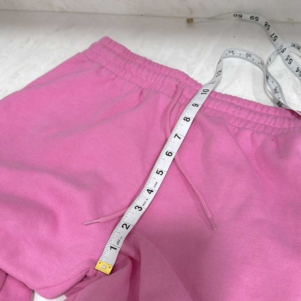 BARBIE Sweatpants Hot Pink Size Small Barbiecore … - image 6