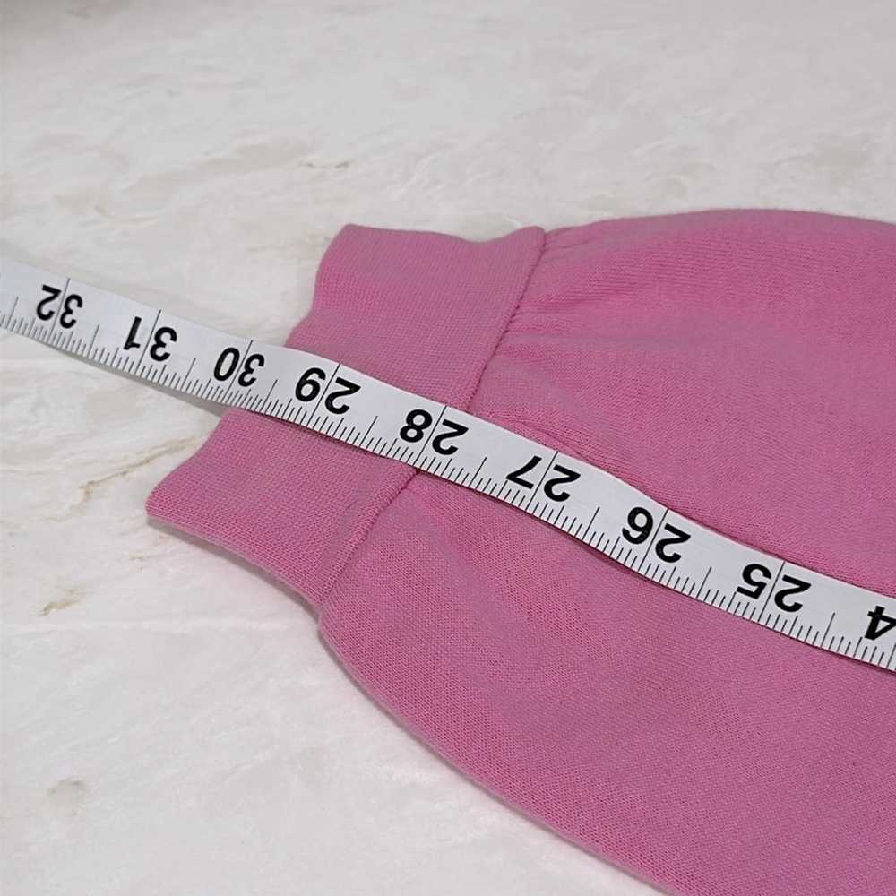 BARBIE Sweatpants Hot Pink Size Small Barbiecore … - image 7