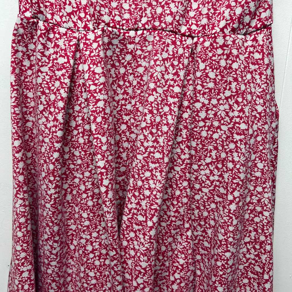 Torrid Short Sleeve Floral Maxi Dress Size 1X Sid… - image 10