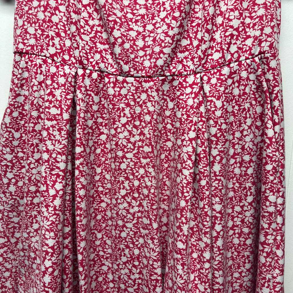 Torrid Short Sleeve Floral Maxi Dress Size 1X Sid… - image 6