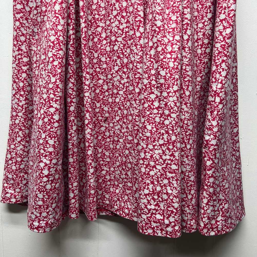 Torrid Short Sleeve Floral Maxi Dress Size 1X Sid… - image 7