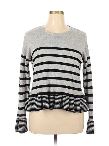 Ella Moss Women Gray Pullover Sweater XL