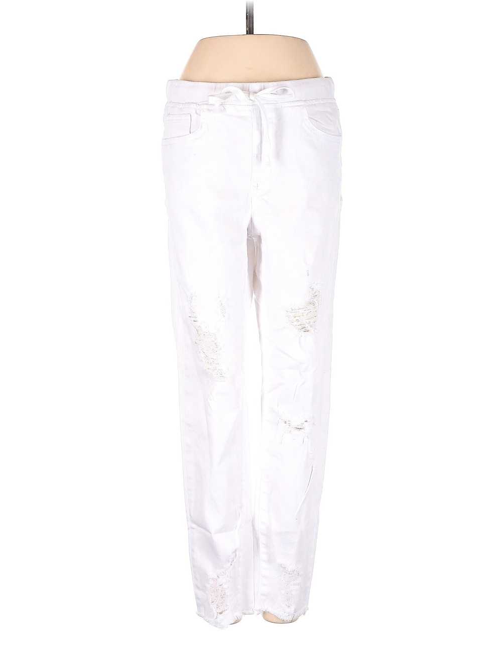 YMI Women White Jeans S - image 1