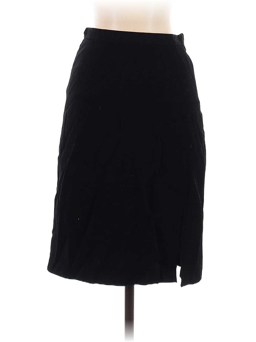 Giorgio Armani Women Black Wool Skirt 40 italian - image 1