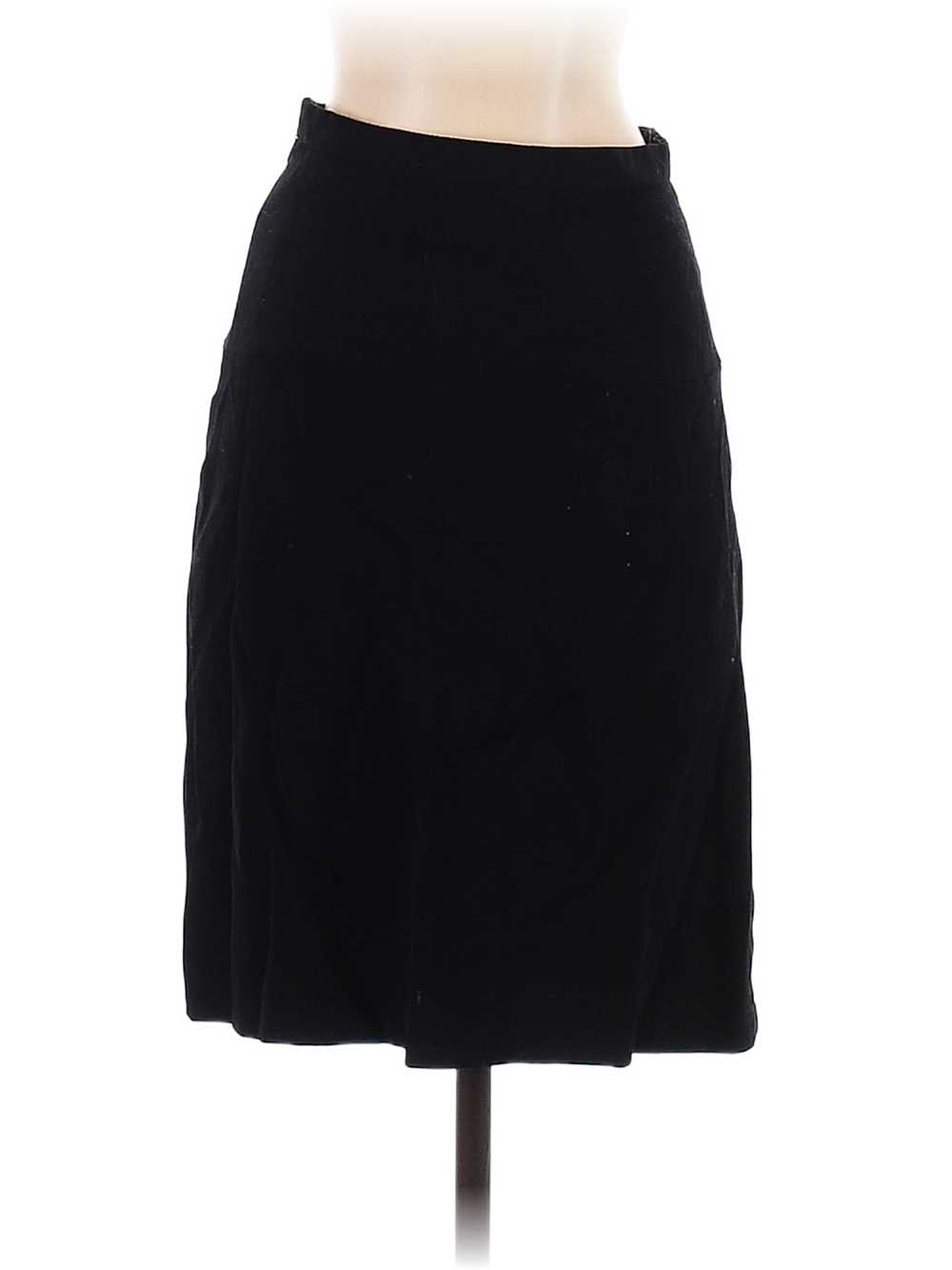 Giorgio Armani Women Black Wool Skirt 40 italian - image 2