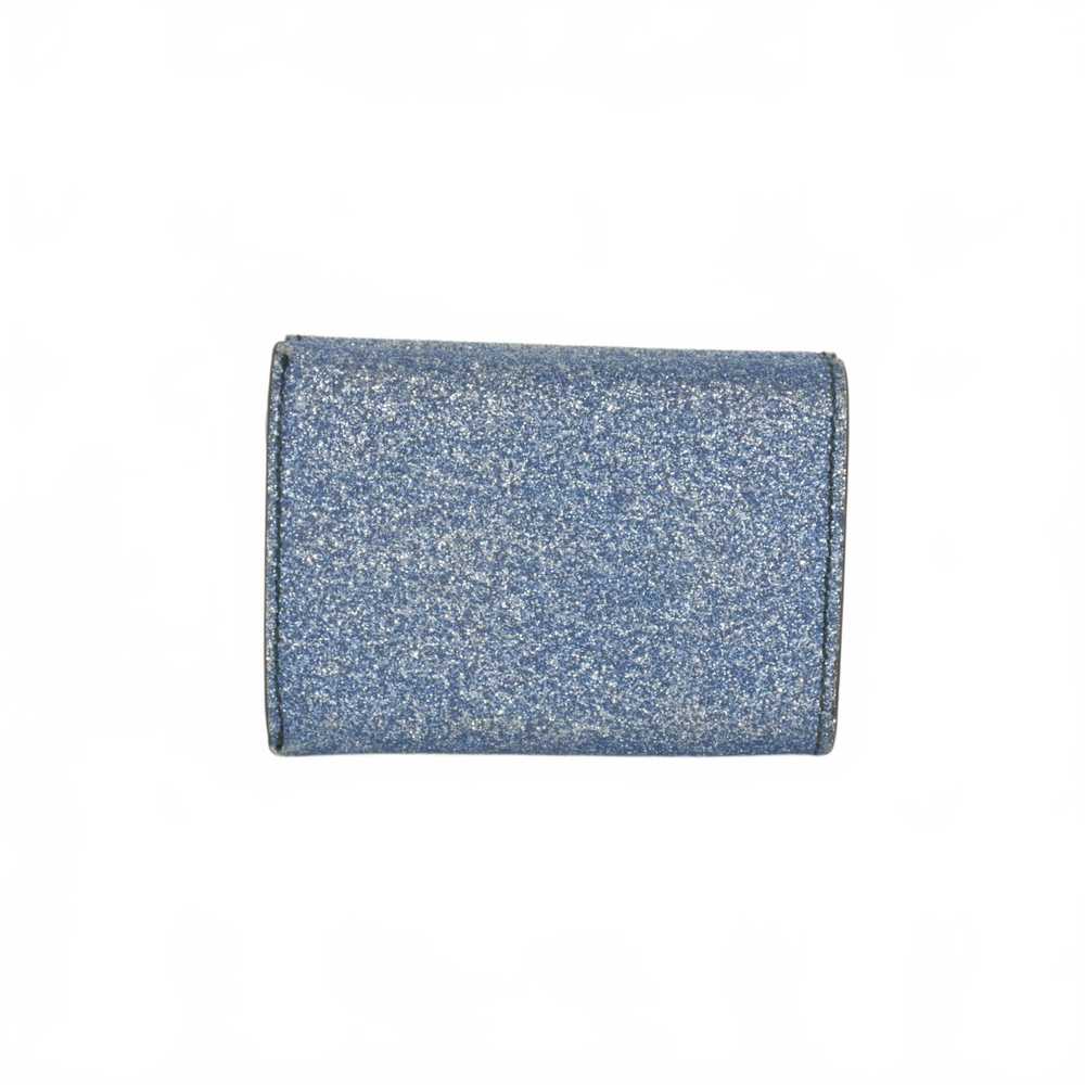 Balenciaga Compact Wallet Glitter Blue Ladies - image 2