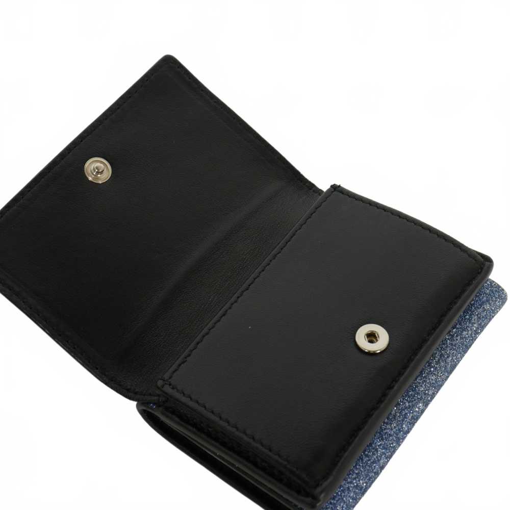 Balenciaga Compact Wallet Glitter Blue Ladies - image 5