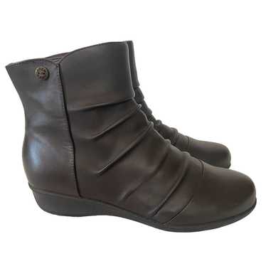 Drew Cologne Ankle Boots Dark Brown Size 7M