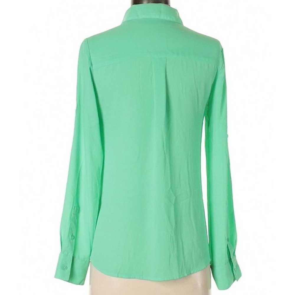 Express Shirt Top Long Sleeve Blouse Portifino XS - image 3