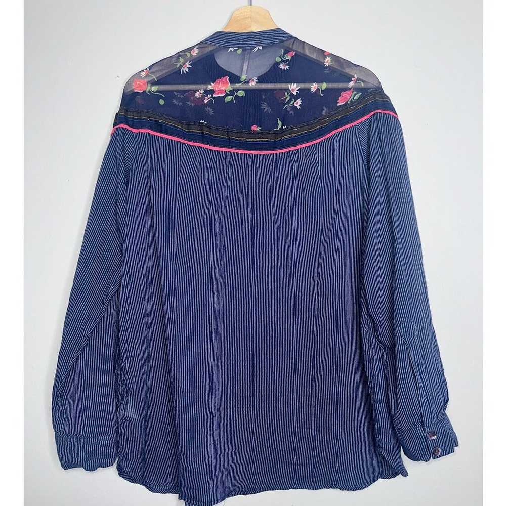 Free People Hearts & Colors Long Sleeve Tunic Top… - image 7