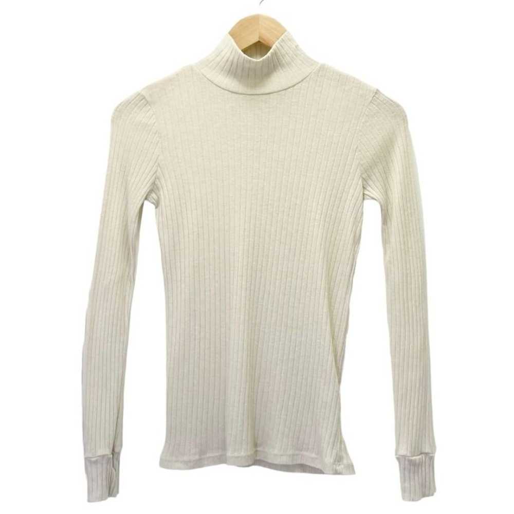 Baldwin Janie Ribbed Sweater in Creampuff Cream F… - image 2