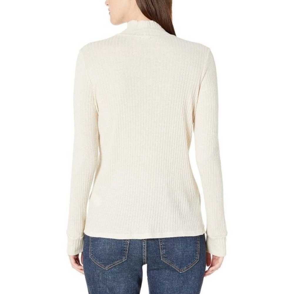 Baldwin Janie Ribbed Sweater in Creampuff Cream F… - image 4