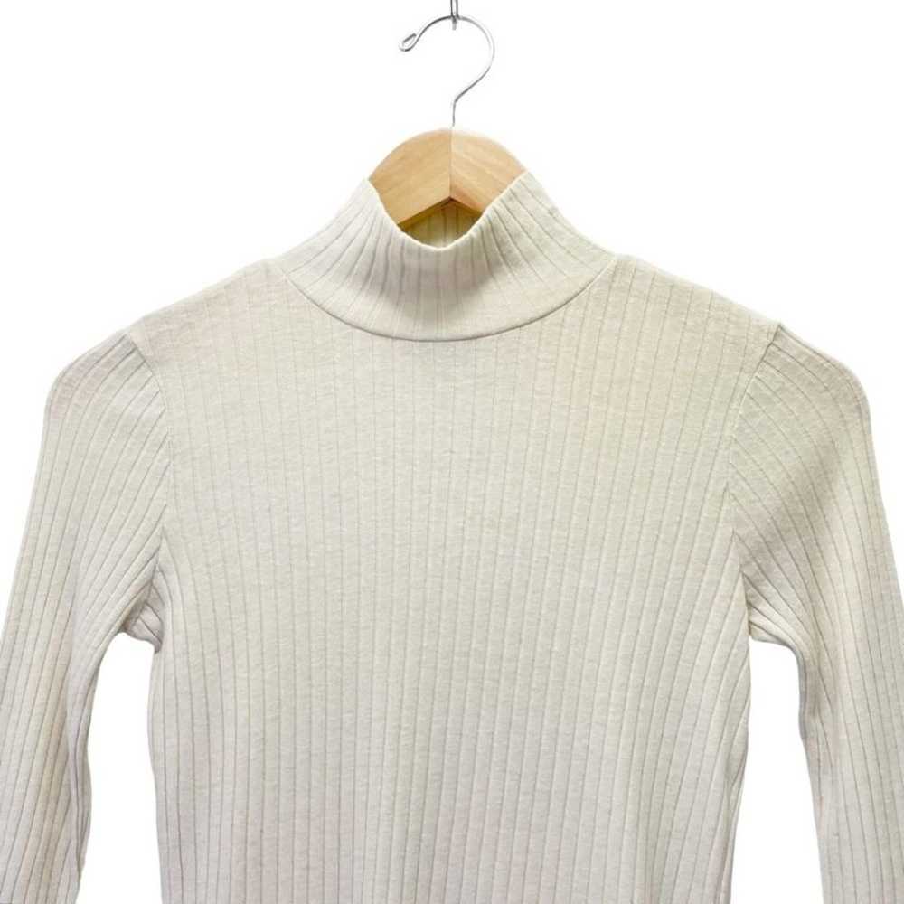 Baldwin Janie Ribbed Sweater in Creampuff Cream F… - image 6