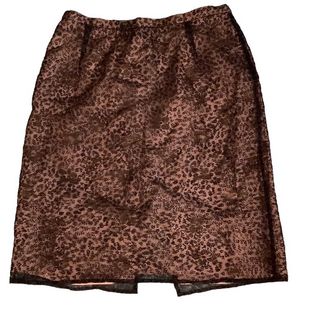 August Silk Logic Skirt Size 8 - image 1