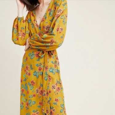 Faithful the Brand by Anthropologie Floral Wrap D… - image 1