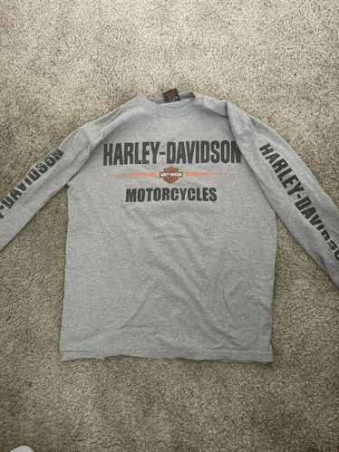 Harley Davidson vintage harley long-sleeve tee bea