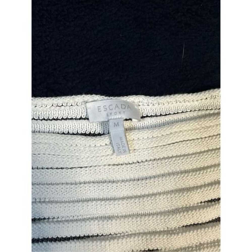 Escada Sport Women’s T Shirt See Thru Medium READ… - image 4