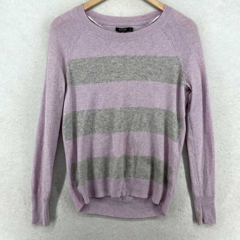 Apt. 9 APT. 9 Sweater Womens S 100% Cashmere Stri… - image 1