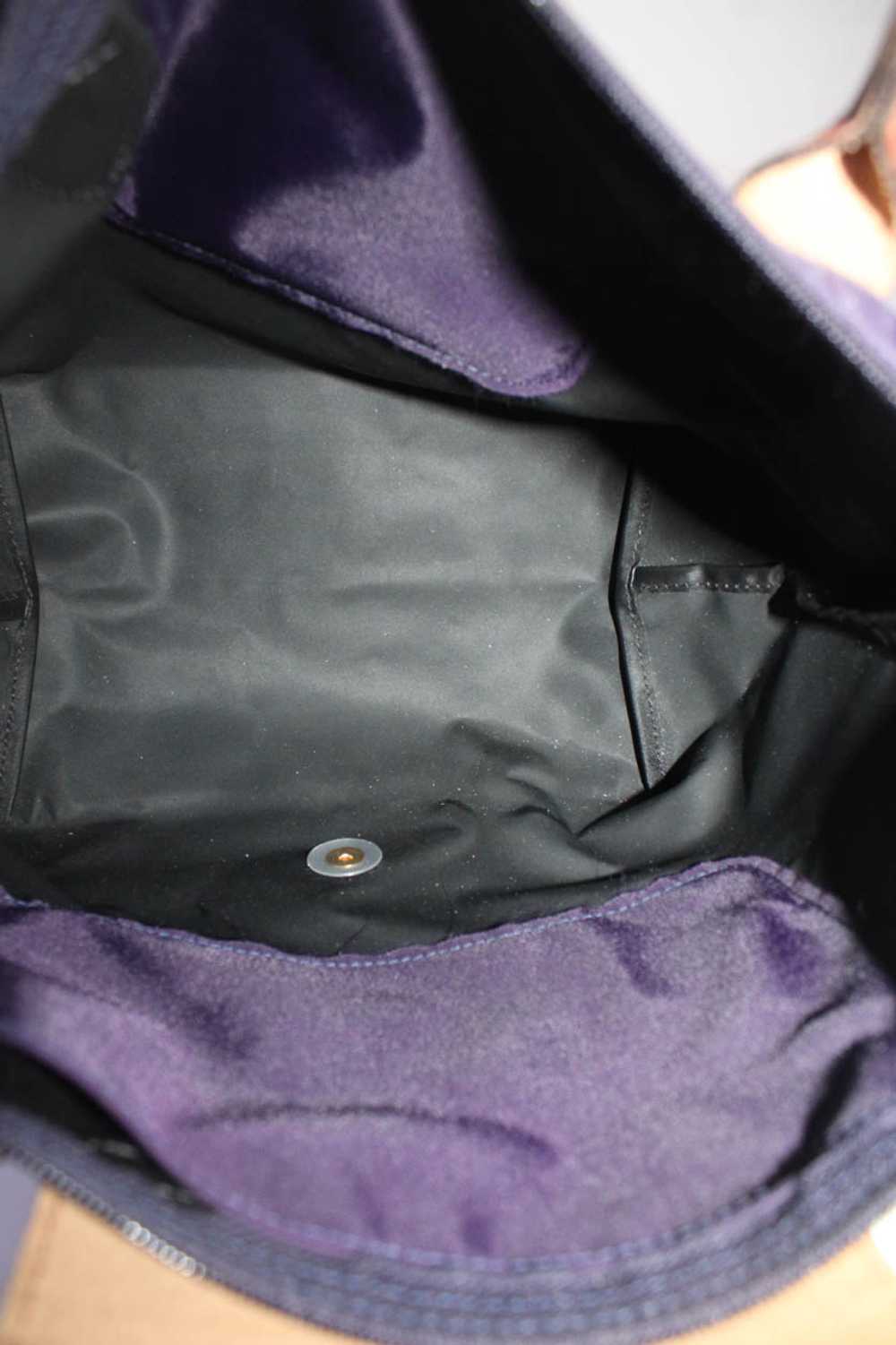 Longchamp Womens Leather Trim La Pliage Tote Shou… - image 9