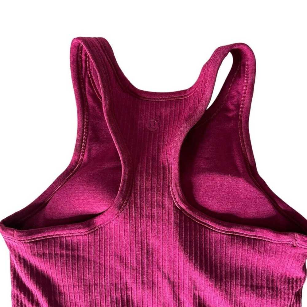 Lululemon Ebb to Street Cropped Racerback Tank To… - image 5