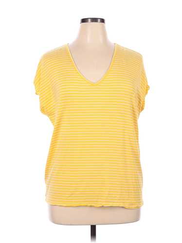 AWARE by Vero Moda Women Yellow Short Sleeve T-Sh… - image 1