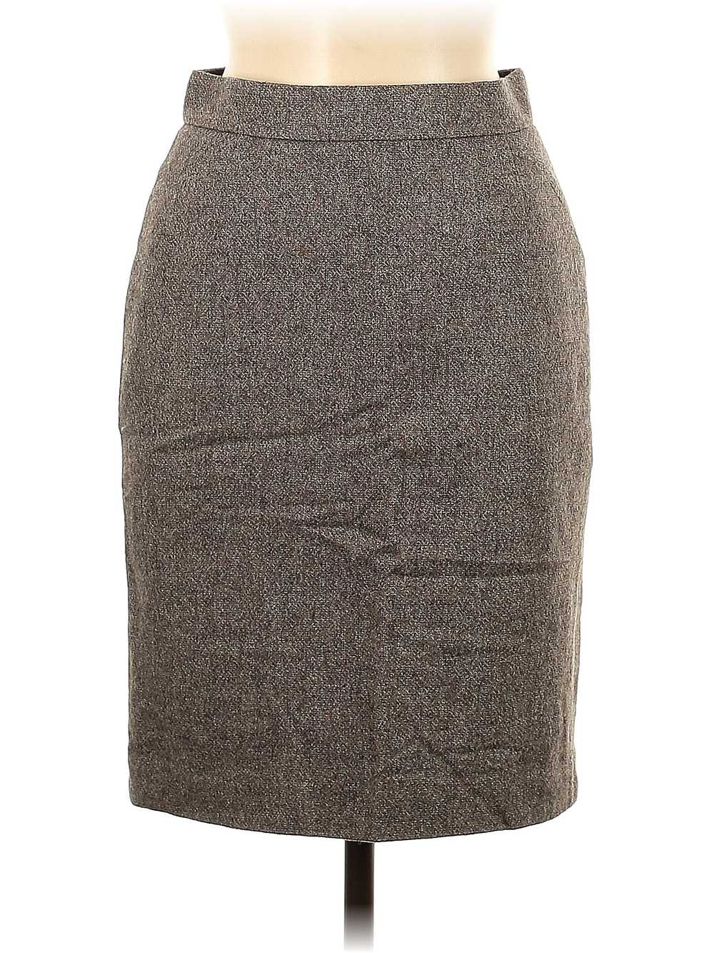 Ann Taylor Women Gray Casual Skirt 2 Petites - image 1