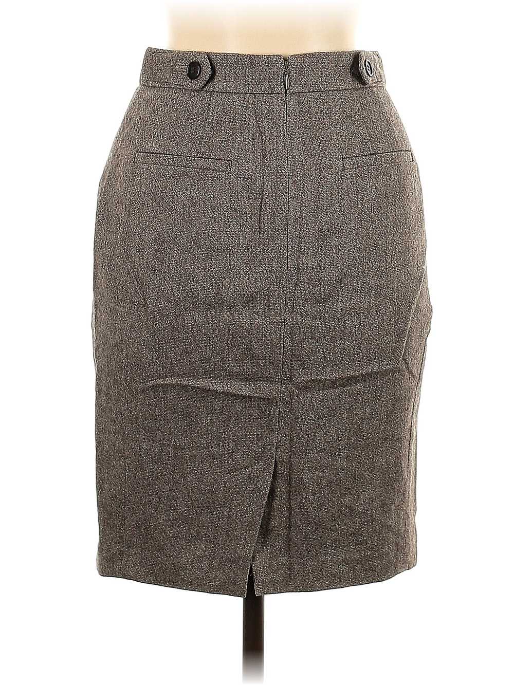 Ann Taylor Women Gray Casual Skirt 2 Petites - image 2