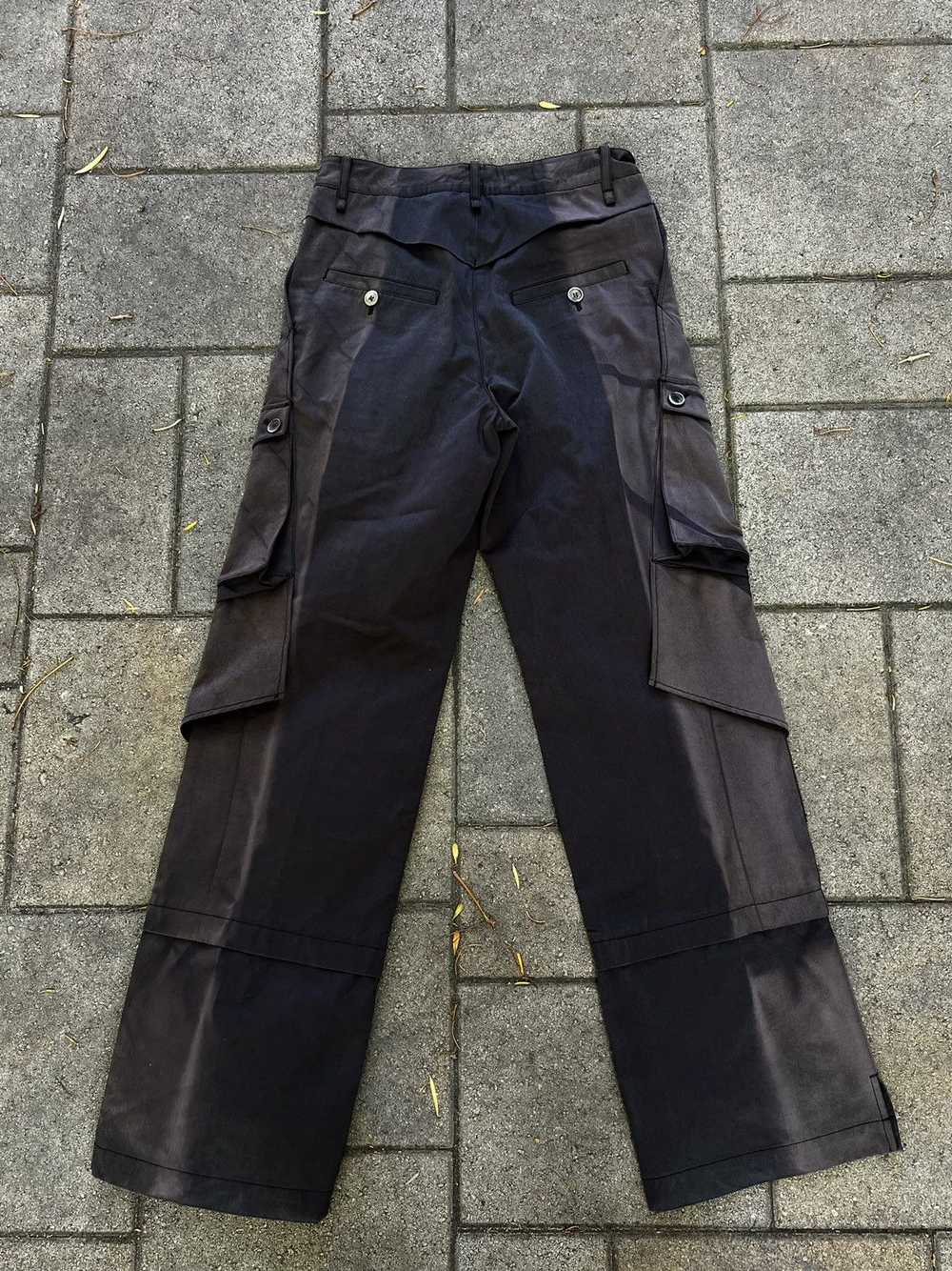 JiyongKim 2022 Sun-faded Barbed Wire Cargo Pants - image 4