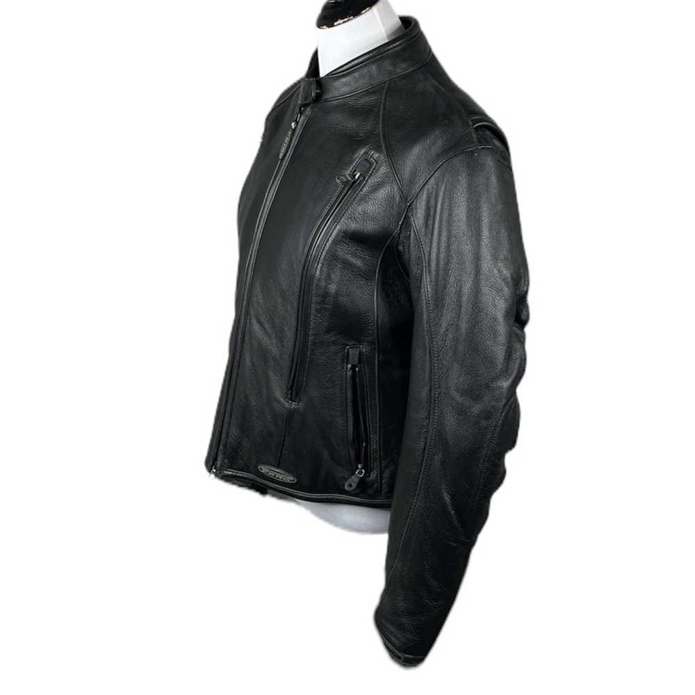 Harley Davidson FXRG Leather Motorcycle Jacket, B… - image 6