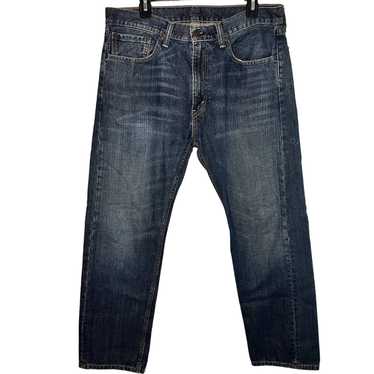 Levi's 505 Men's Dark Straight Leg Jeans Size 34x… - image 1