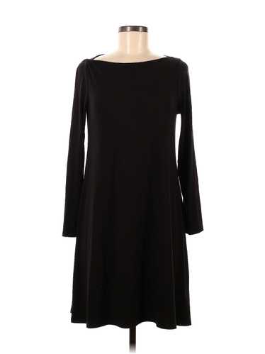 Eileen Fisher Women Black Casual Dress M Petites
