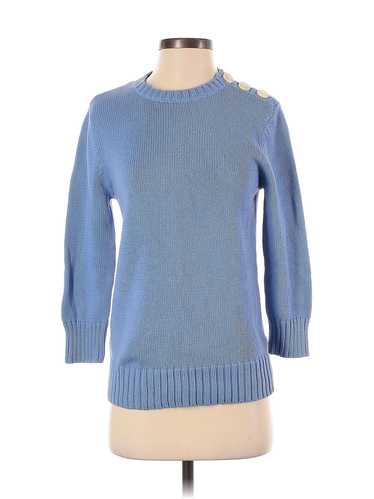 American Living Women Blue Pullover Sweater S - image 1