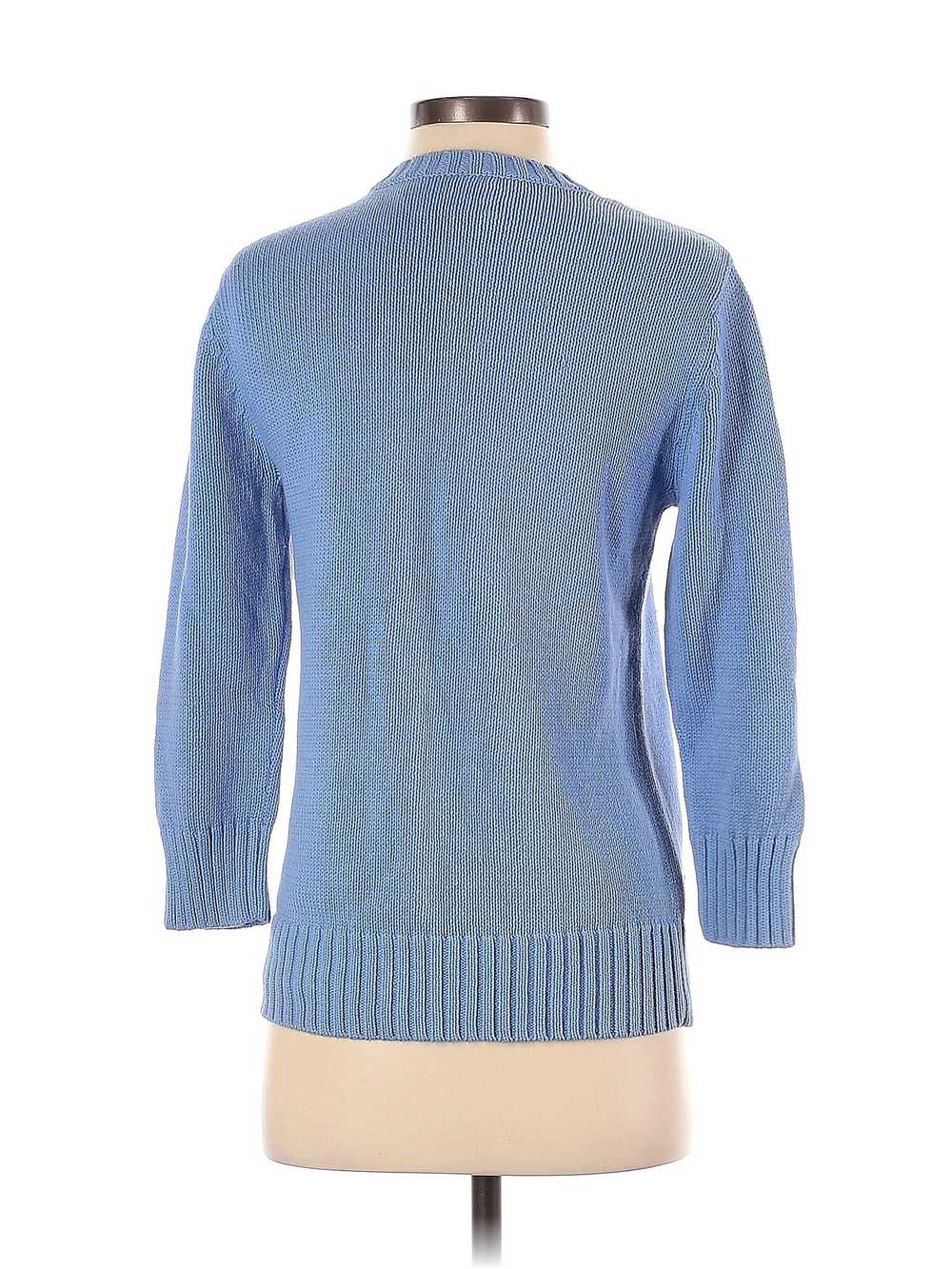 American Living Women Blue Pullover Sweater S - image 2