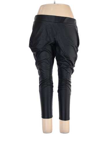 Torrid Women Black Faux Leather Pants 3X Plus - image 1