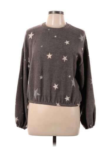 Aqua Women Gray Pullover Sweater XS - image 1