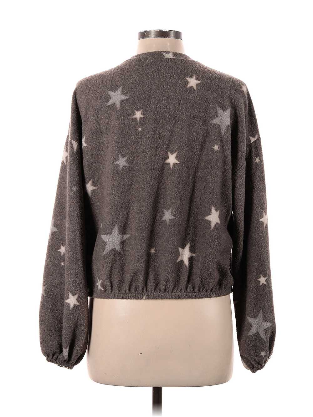 Aqua Women Gray Pullover Sweater XS - image 2