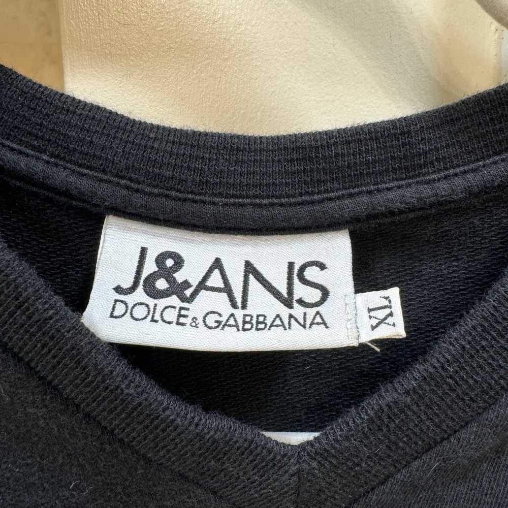 Authentic Vintage Dolce & Gabbana Black T Shirt - image 3