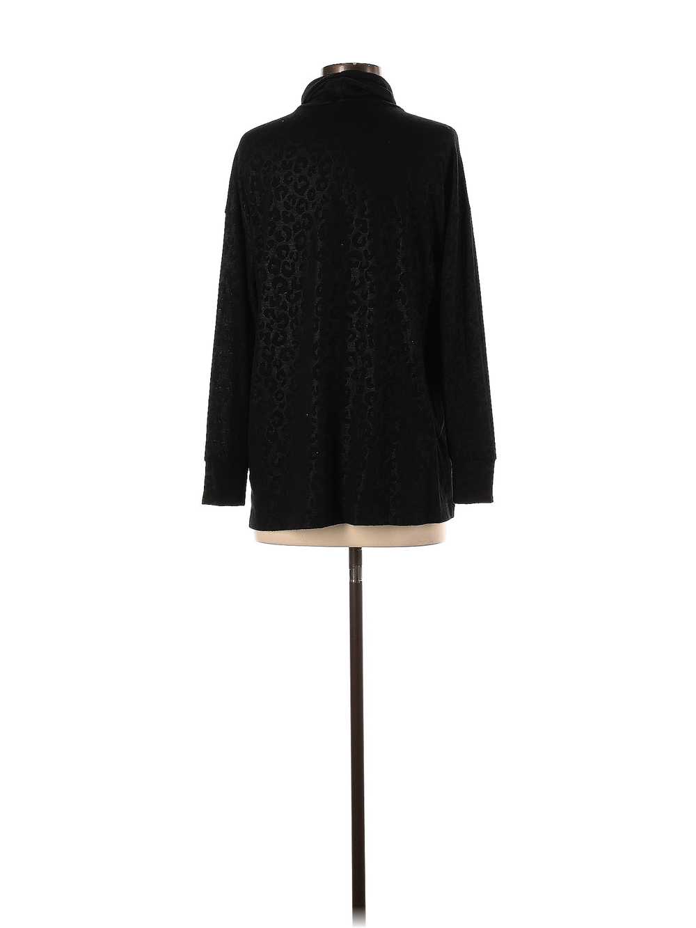 Capote Women Black Turtleneck Sweater S - image 2