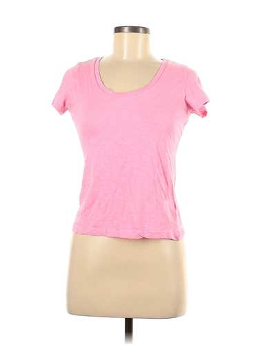 Cotton Therapy Women Pink Short Sleeve T-Shirt S