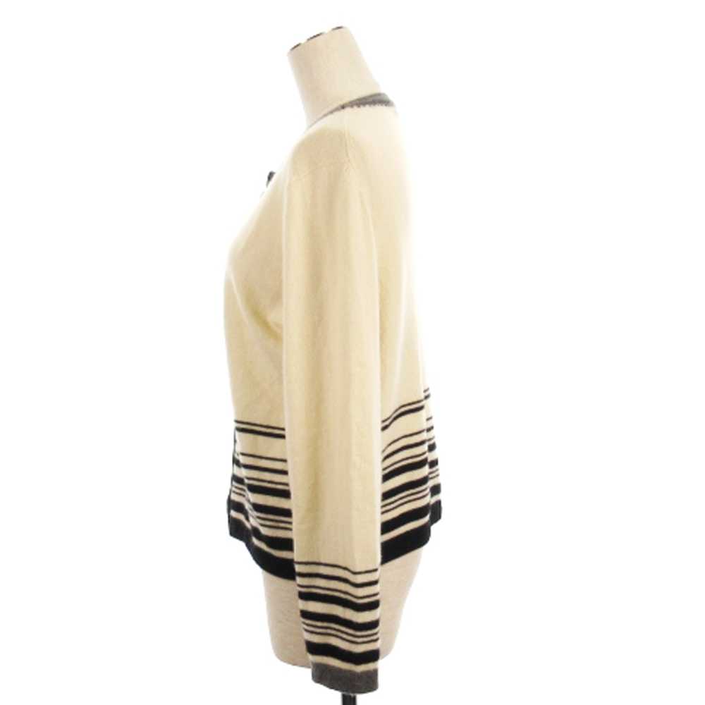 Porta Romana Due Cardigan Knit Cashmere 100 White… - image 3