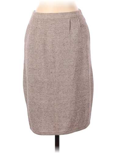 St. John by Marie Gray Women Gray Casual Skirt 2