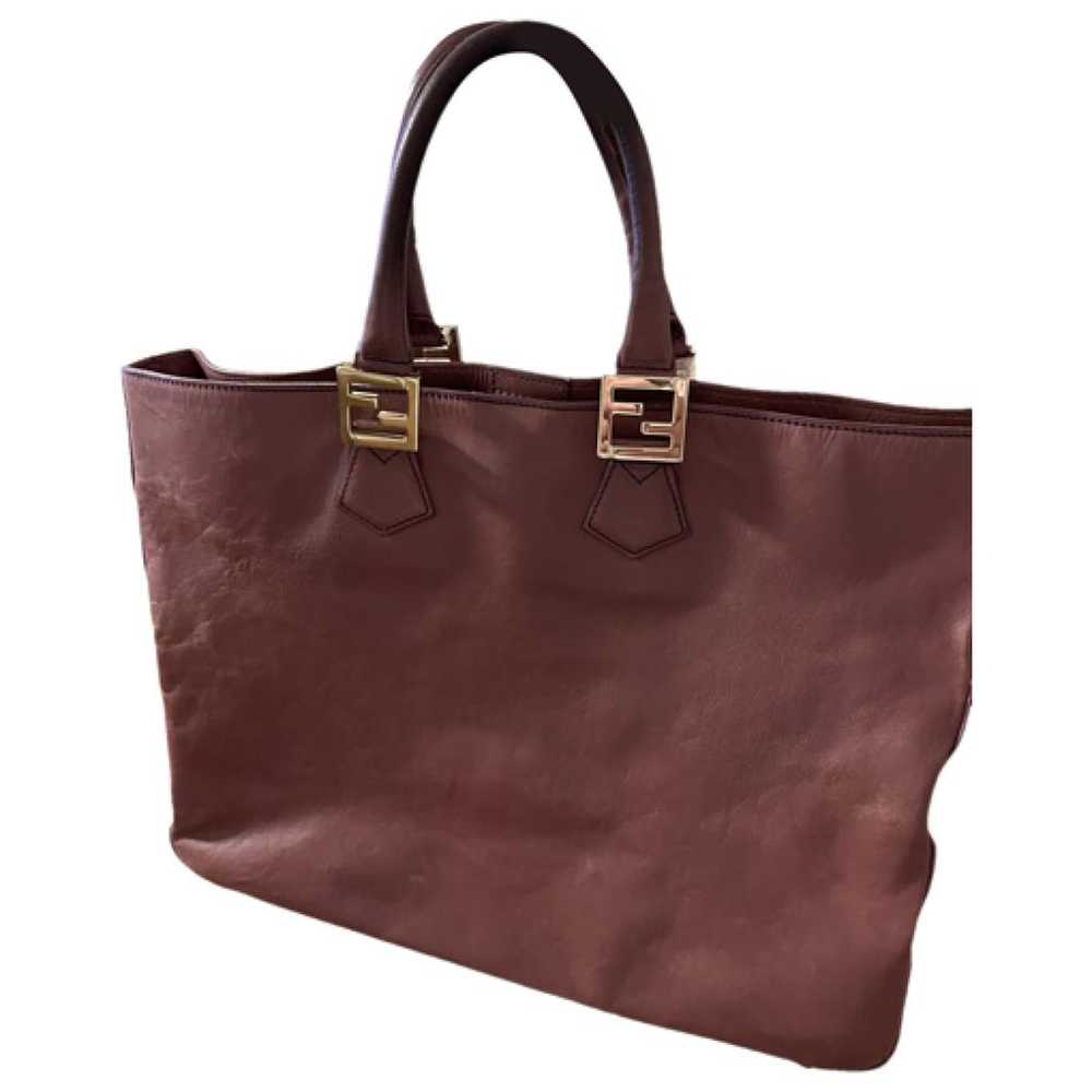 Fendi Chameleon leather tote - image 1