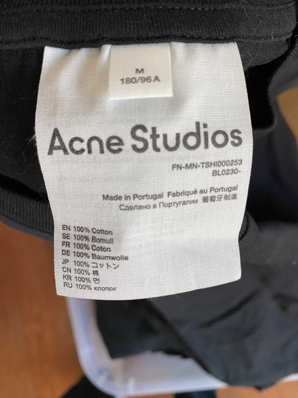 Acne Studios Acne Studios Organic Cotton T-Shirt - image 5