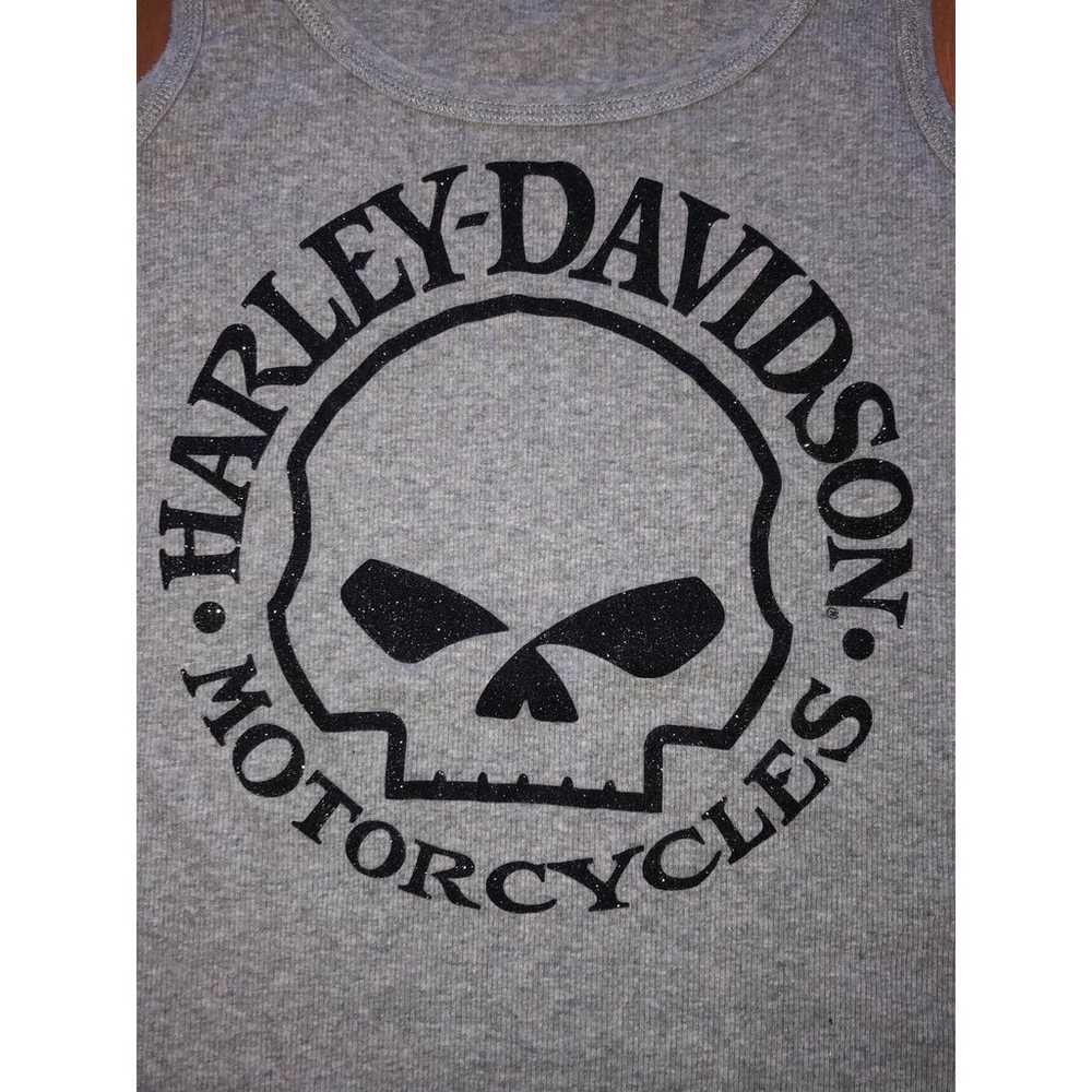 Harley Davidson T-shirt bundle of 3 tank tops bla… - image 3