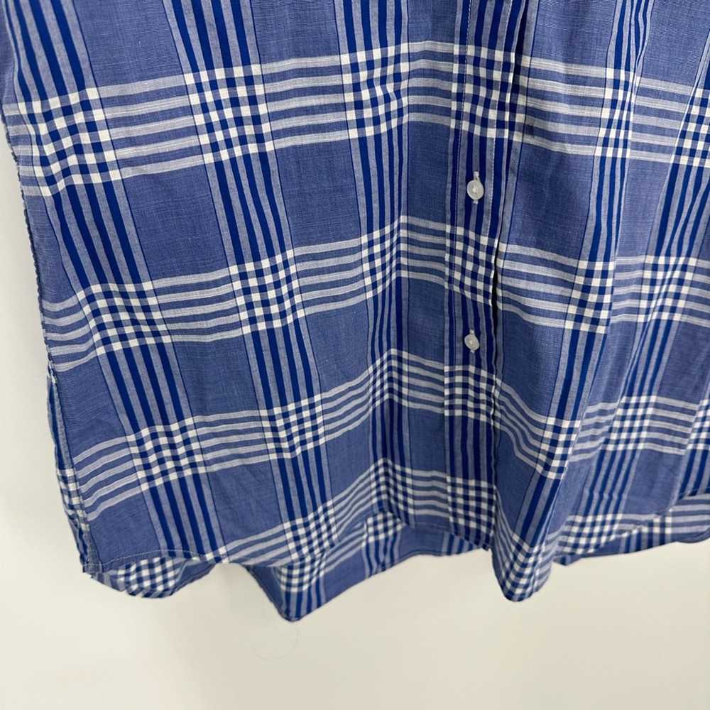 Grayson Frank & Eileen Hero Blue White Plaid Ligh… - image 4