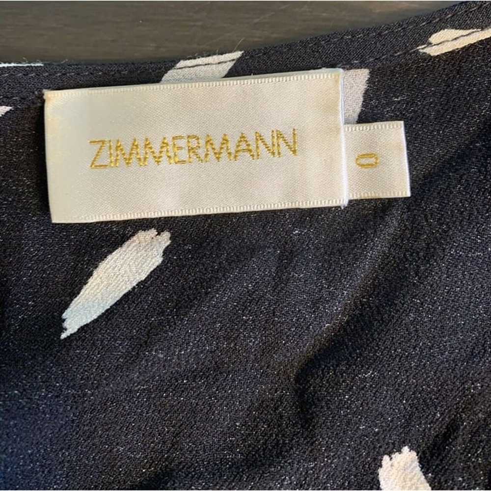 Zimmerman 0 Top Womens 4 Sleeveless Blouse Black … - image 2