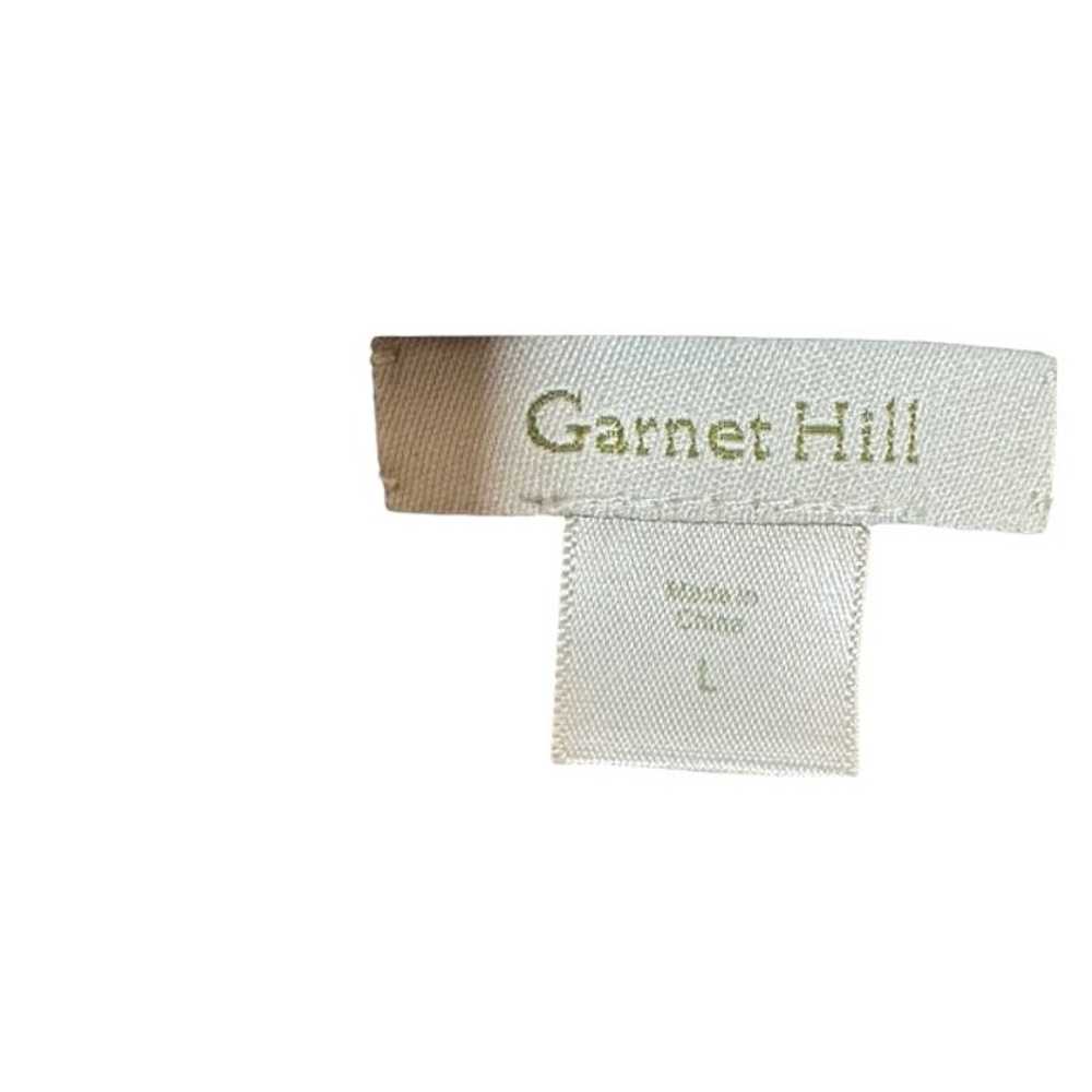 Garnet Hill Brown Wool Long Sleeve Heart Pullover… - image 7